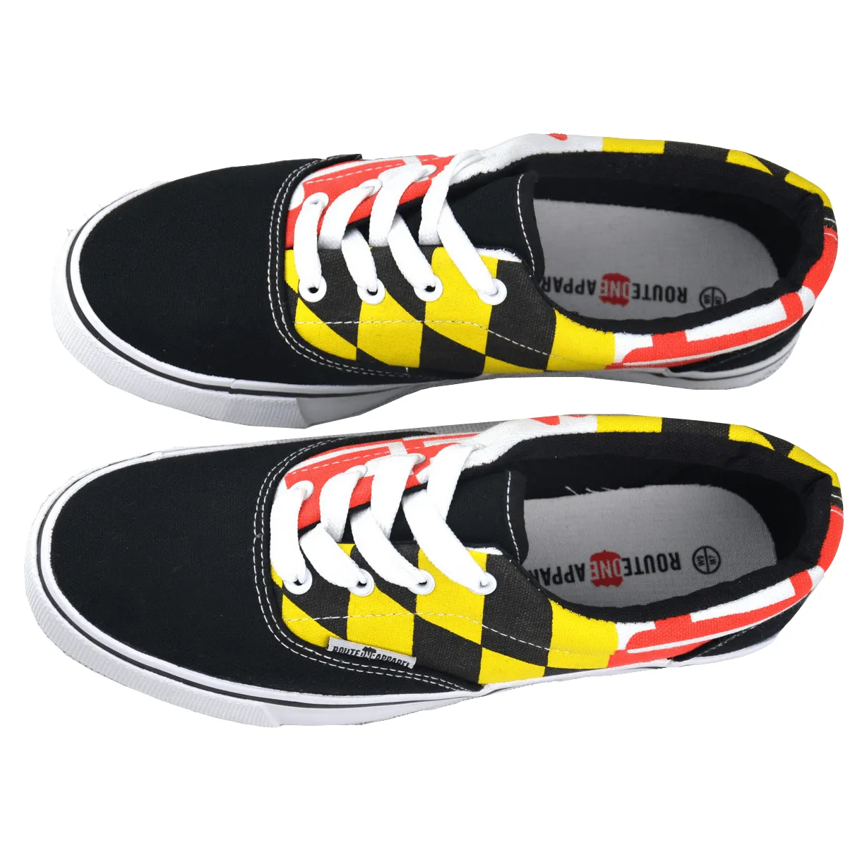 Maryland Flag (Black) / Shoes