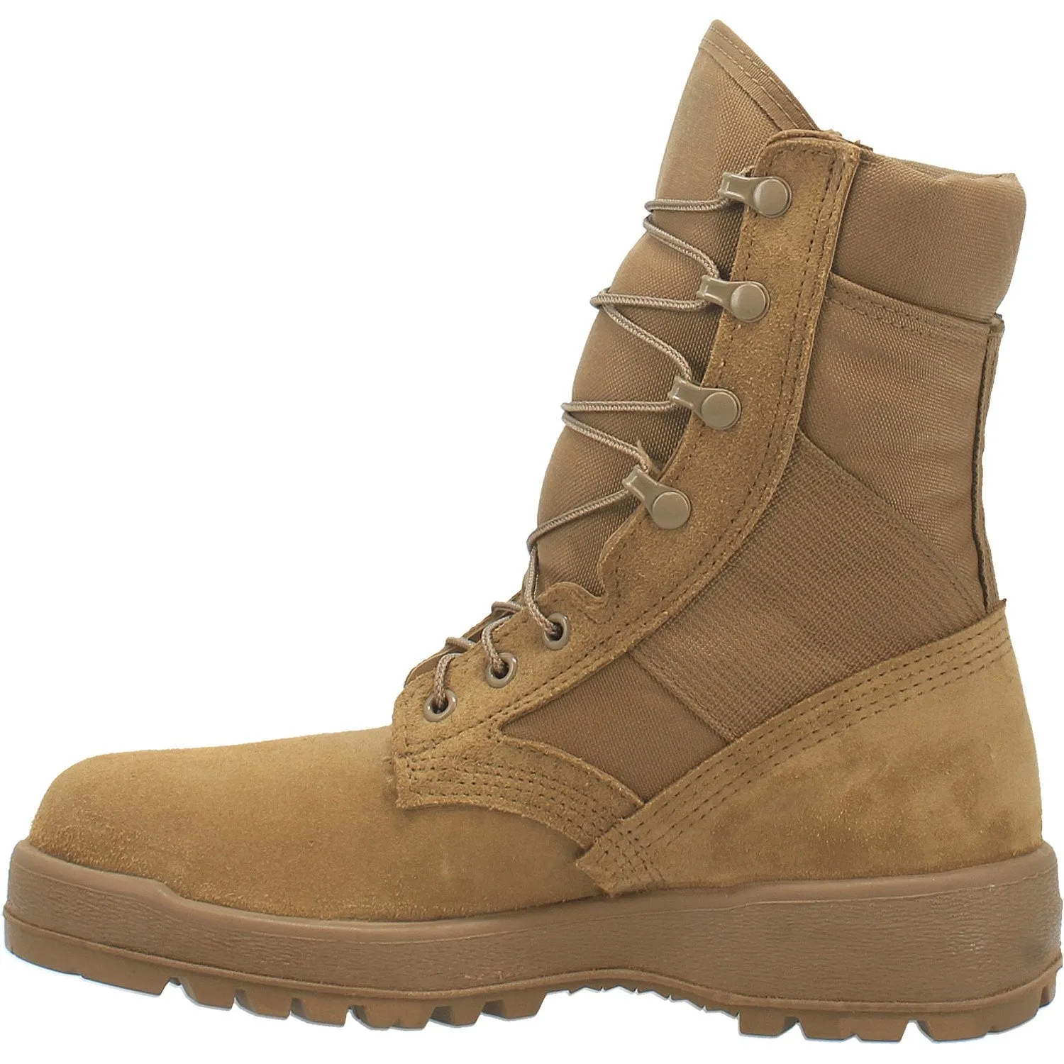 MCRAE MIL-SPEC 8" Coyote Hot Weather Steel-Toe Boots