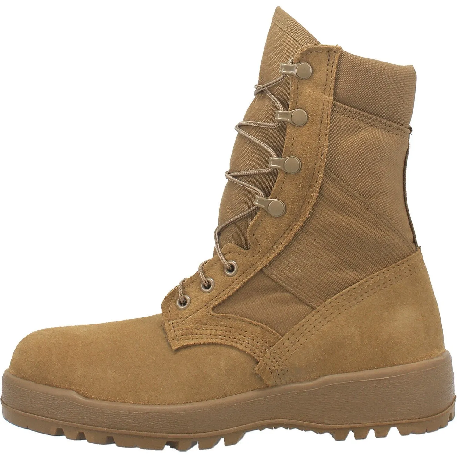 MCRAE MIL-SPEC 8" Coyote Hot Weather Steel-Toe Boots