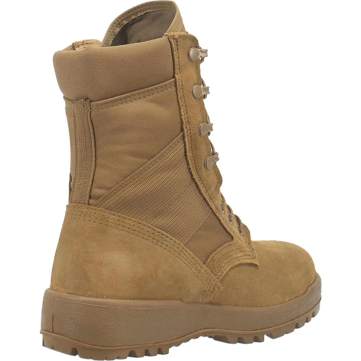 MCRAE MIL-SPEC 8" Coyote Hot Weather Steel-Toe Boots