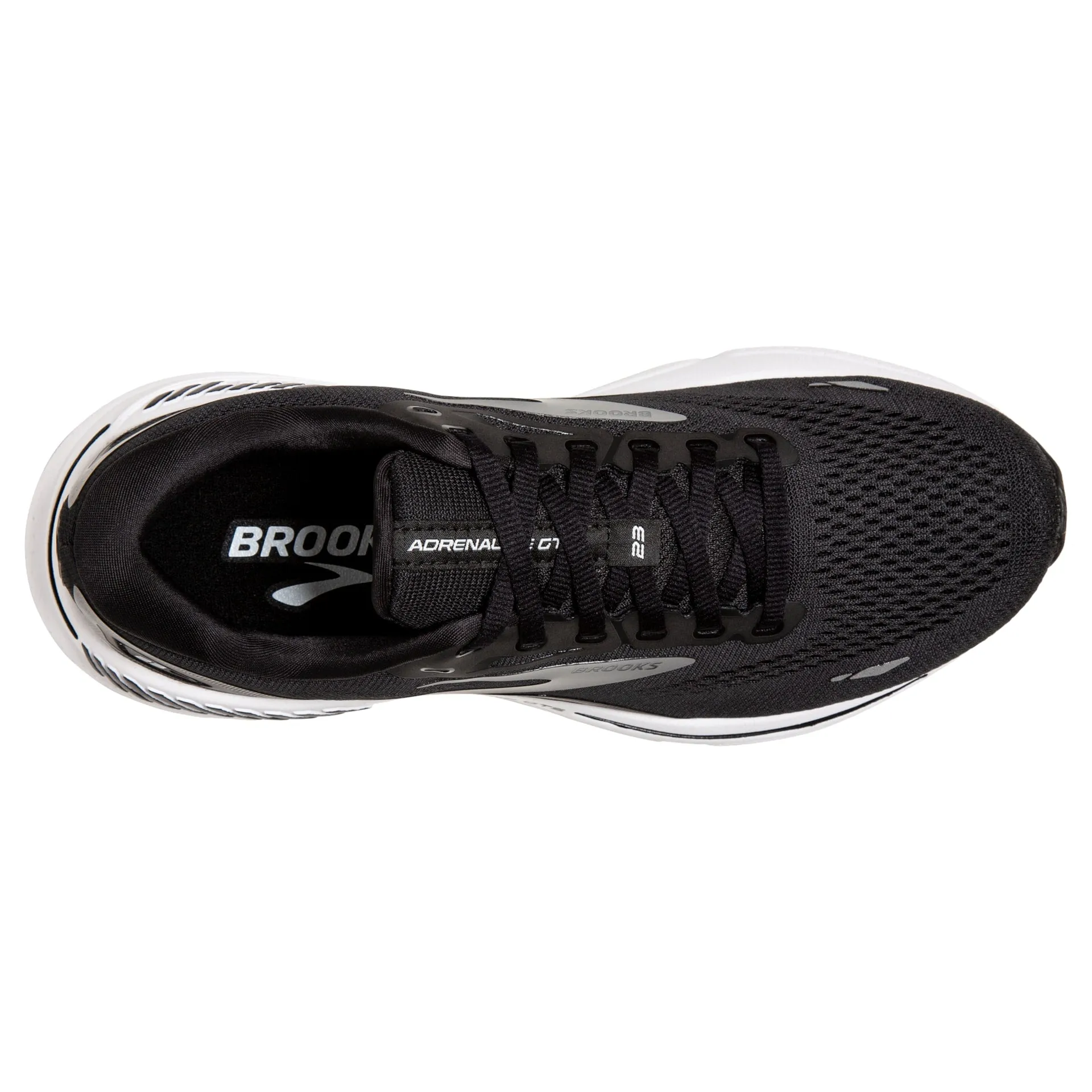 Men's Brooks Adrenaline GTS 23 (Black/White/Silver) *Sale*