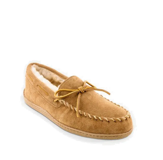 Men's Sheepskin Hardsole Moc - Golden Tan