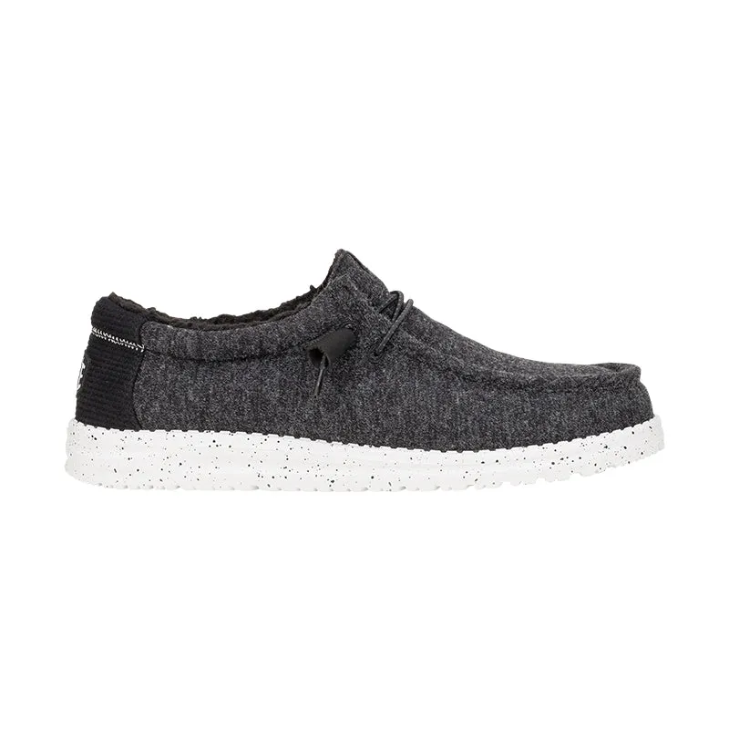 Men's Wally Warmth Knit Black/White