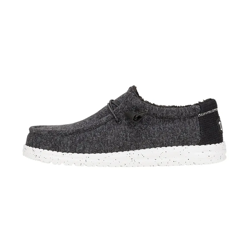 Men's Wally Warmth Knit Black/White