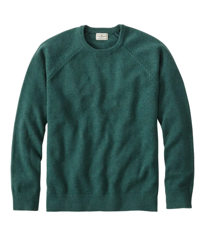 Men's Wicked Soft Cotton/Cashmere Sweater, Crewneck