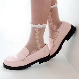 Miss Lydia Loafer in Pink - Kids