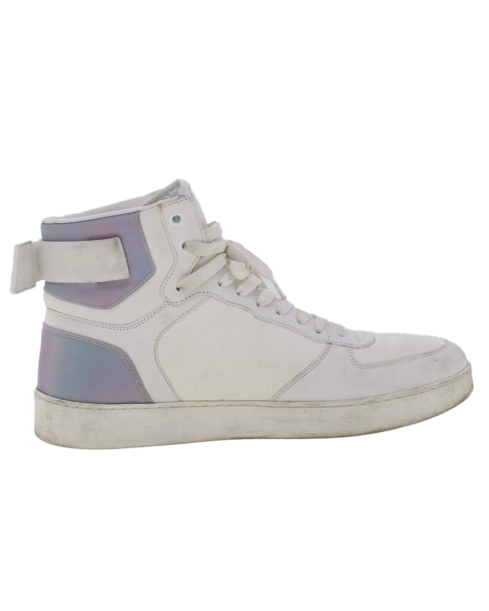 Monogram High Top Leather Sneakers