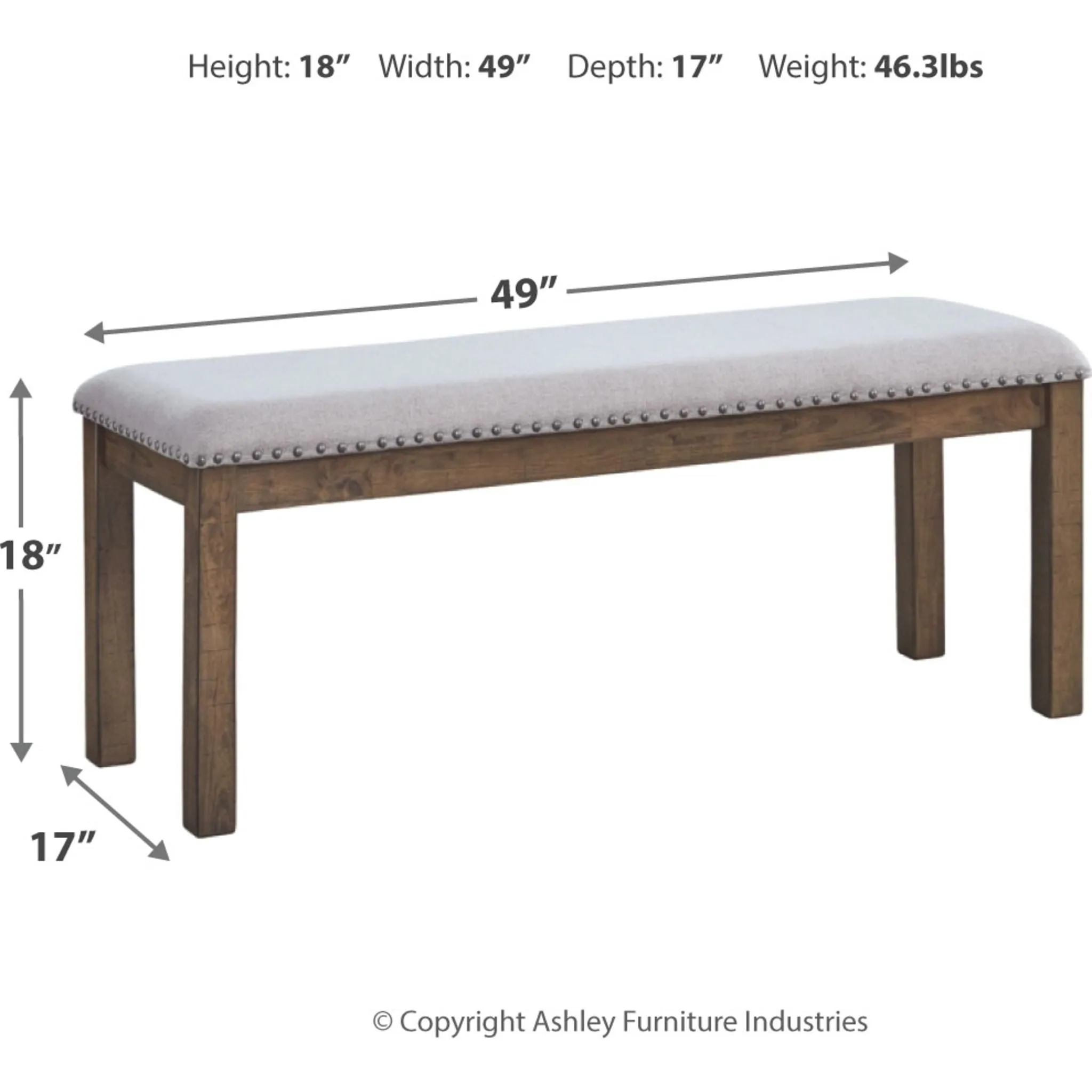 Moriville Dining Bench