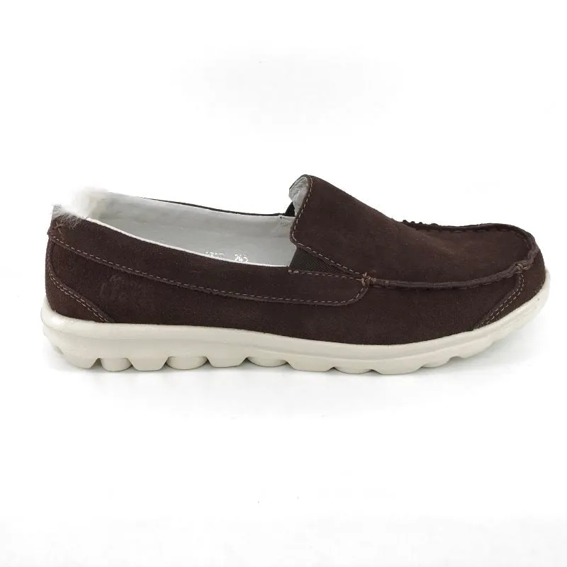 MUBO UGG Spring Style Men Moccasin - Coffee