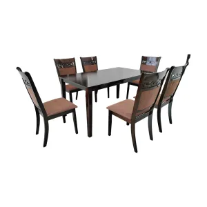 MW31 Modern Chocolate Dining Set 1 6