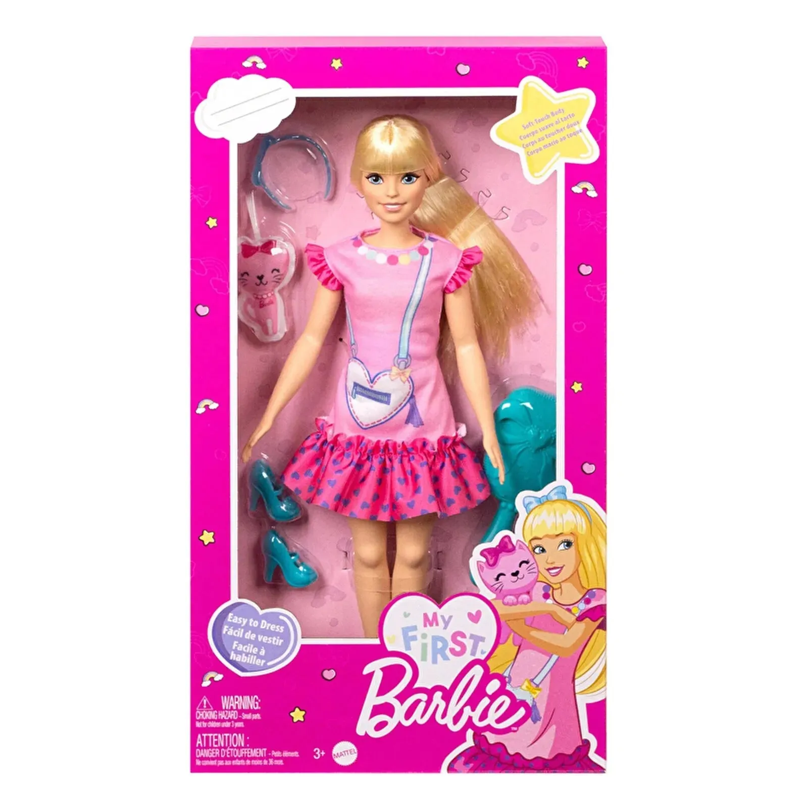 My First Barbie Blonde Hair