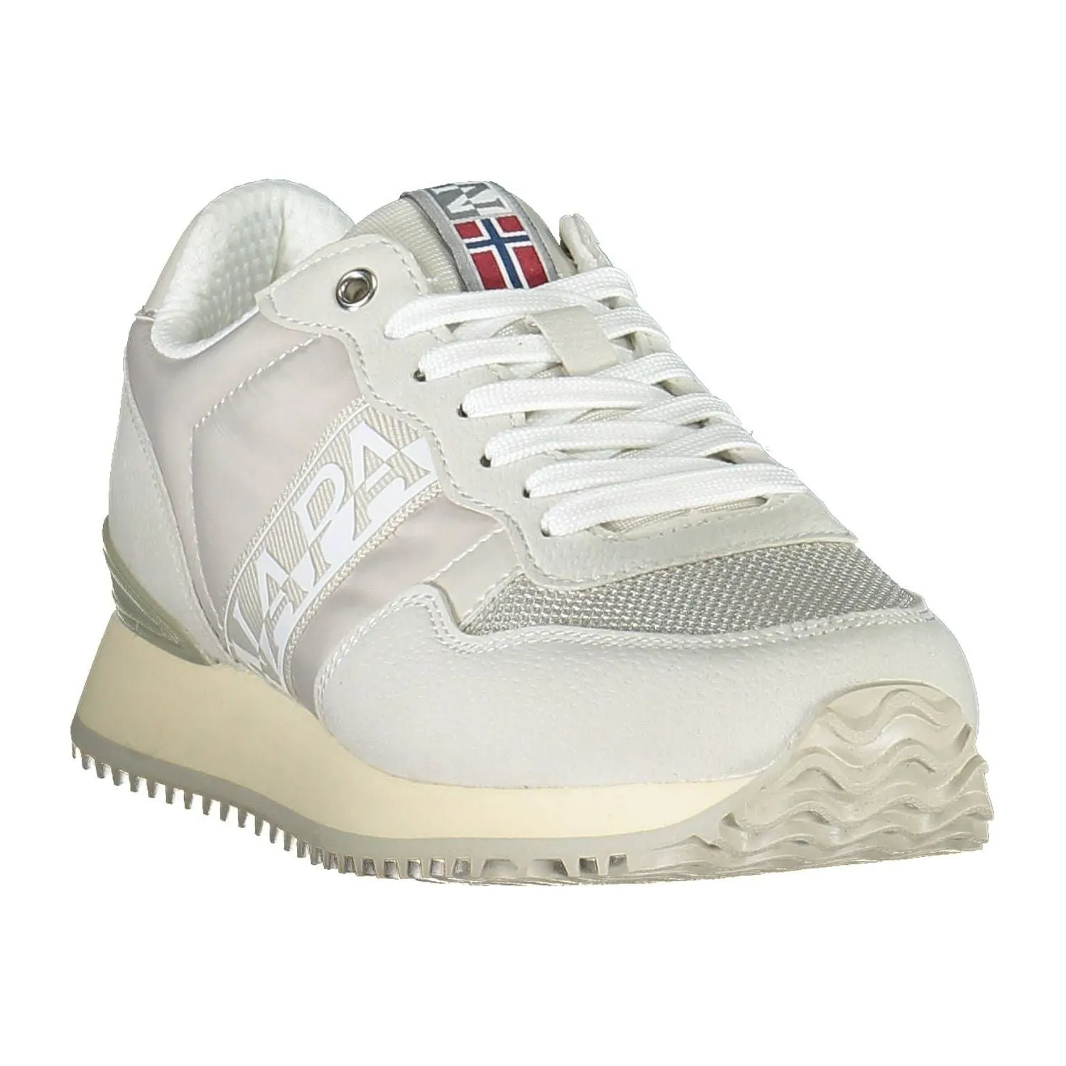 Napapijri Gray Polyester Women Sneaker