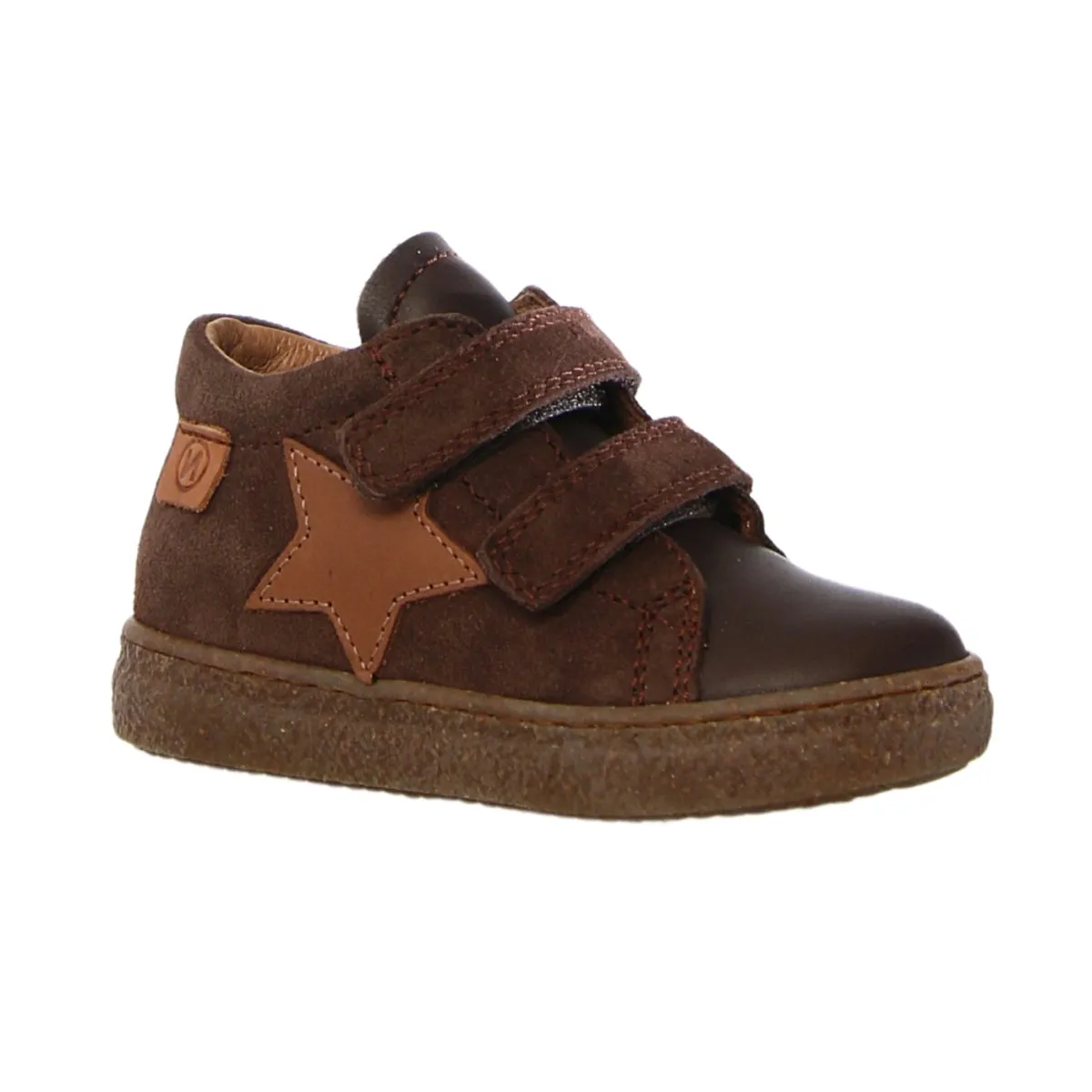 Naturino Boy's (Sizes 30-32) Albus VL Chocolate Brown/Chestnut Star