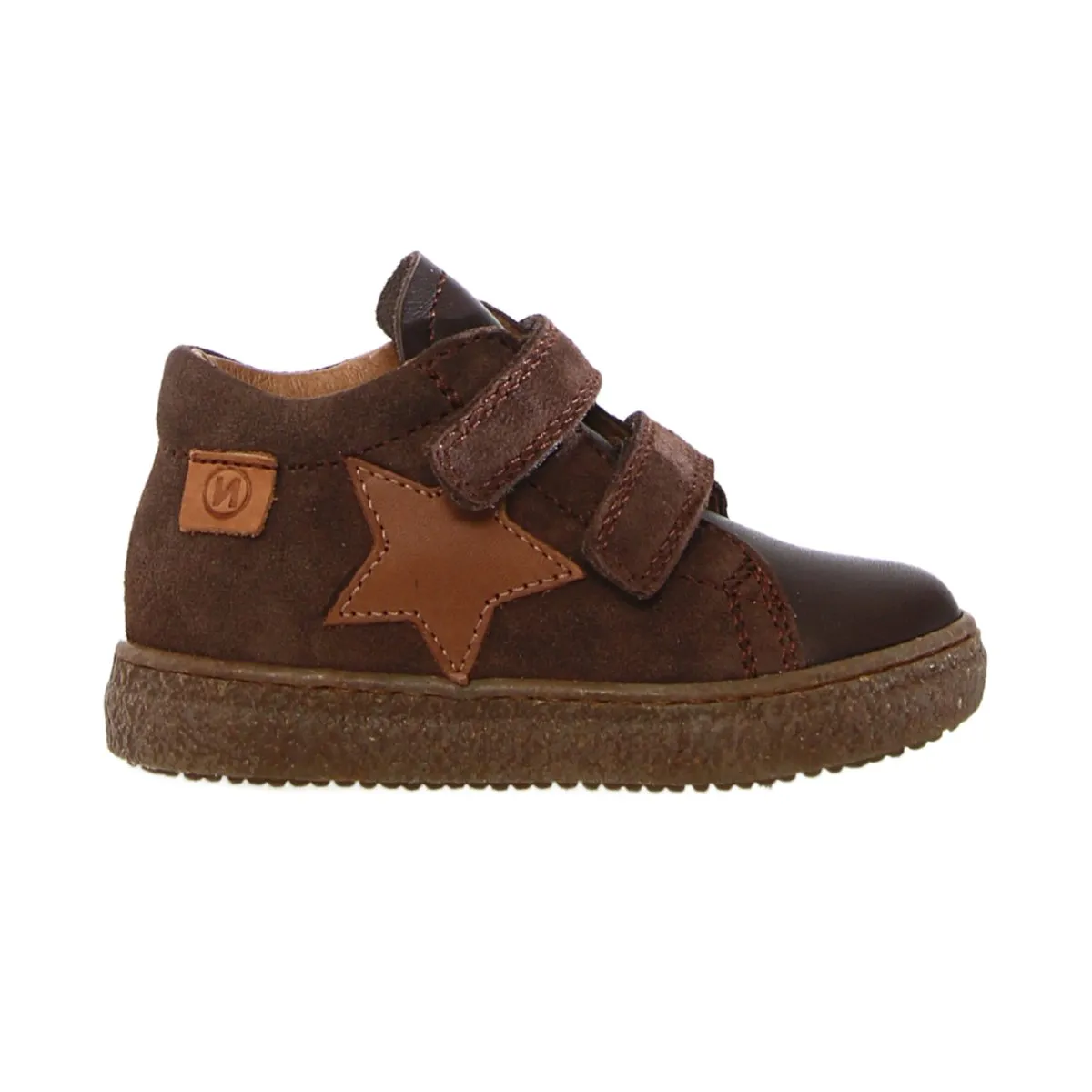 Naturino Boy's (Sizes 30-32) Albus VL Chocolate Brown/Chestnut Star