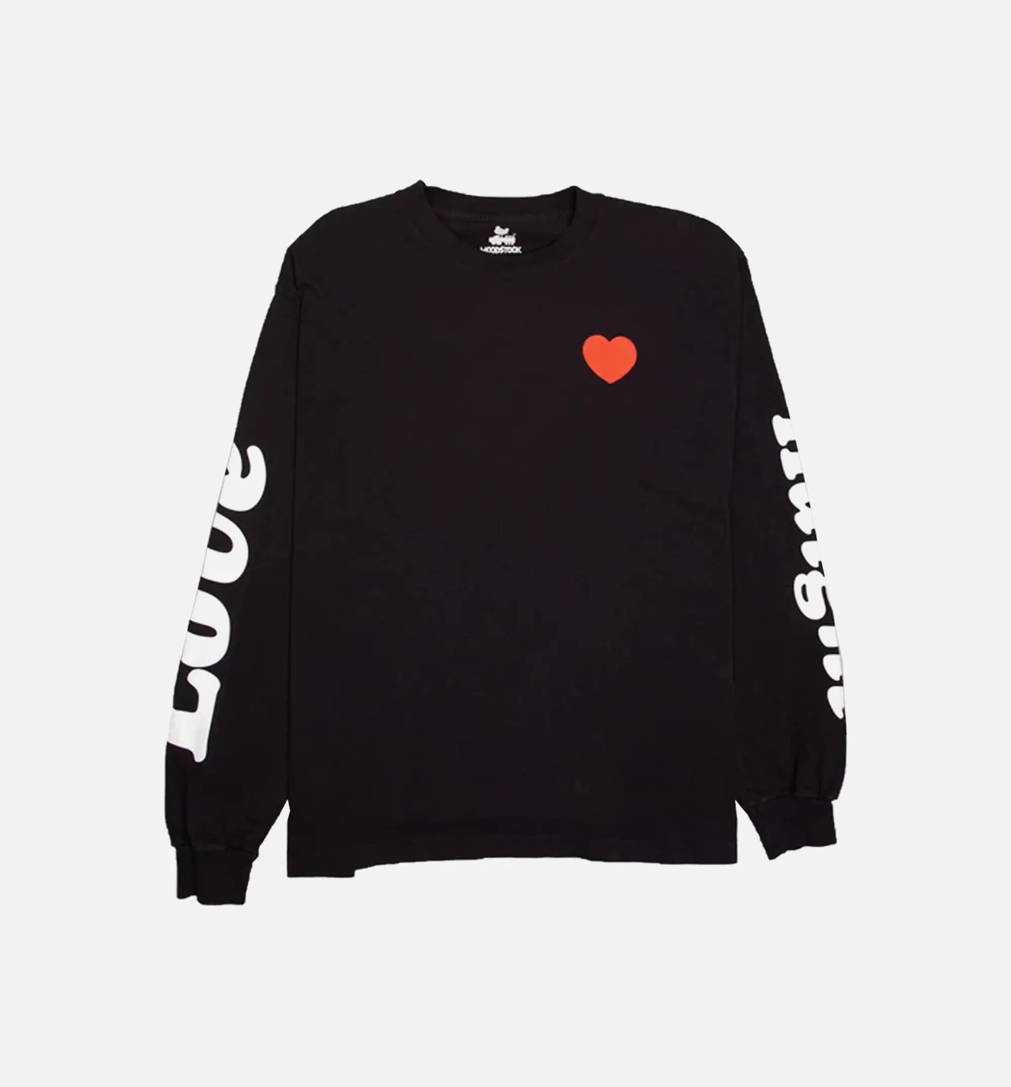 Nice Kicks X Woodstock Long Sleeve T-Shirt - Black/White