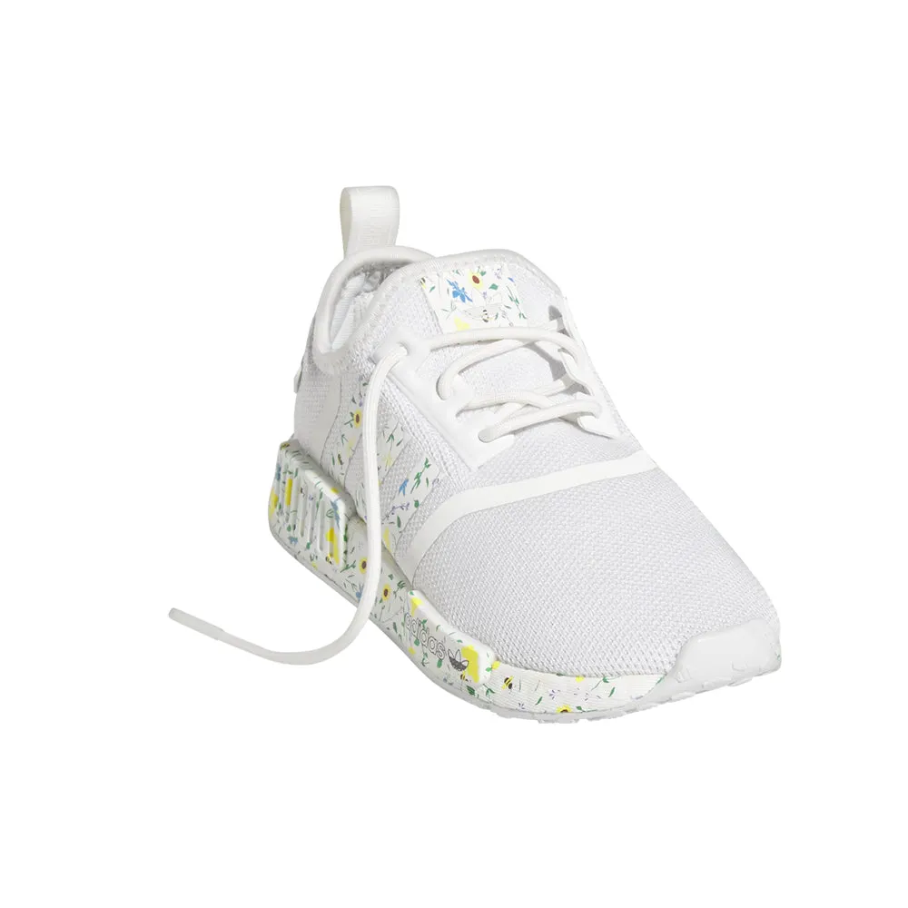 NMD R1 Floral Lace Up Sneakers (Little Kid-Big Kid)