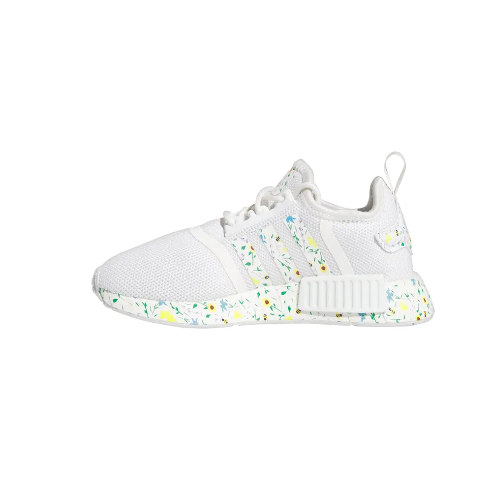 NMD R1 Floral Lace Up Sneakers (Little Kid-Big Kid)