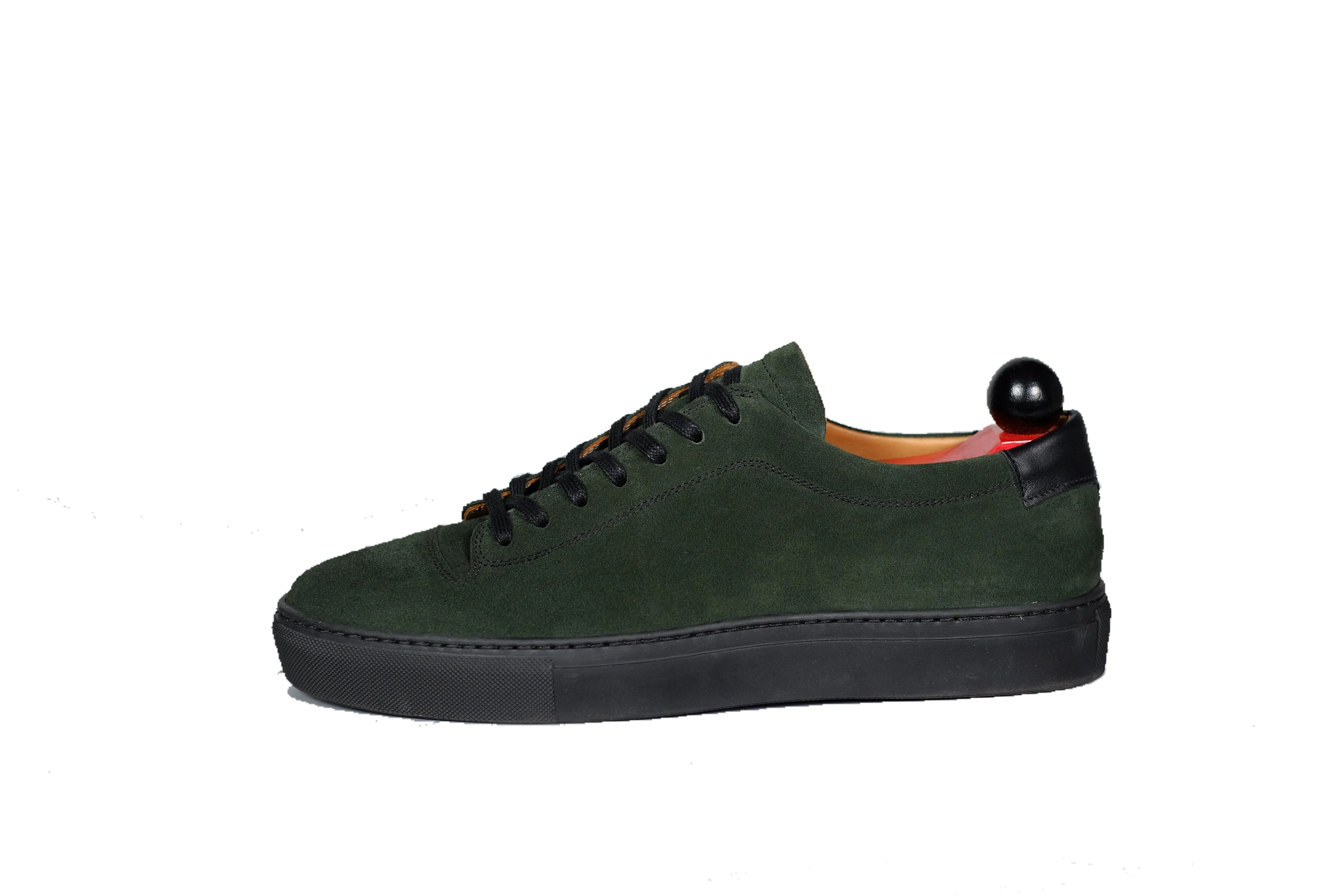 Olympia - Kale Suede / Black Sole