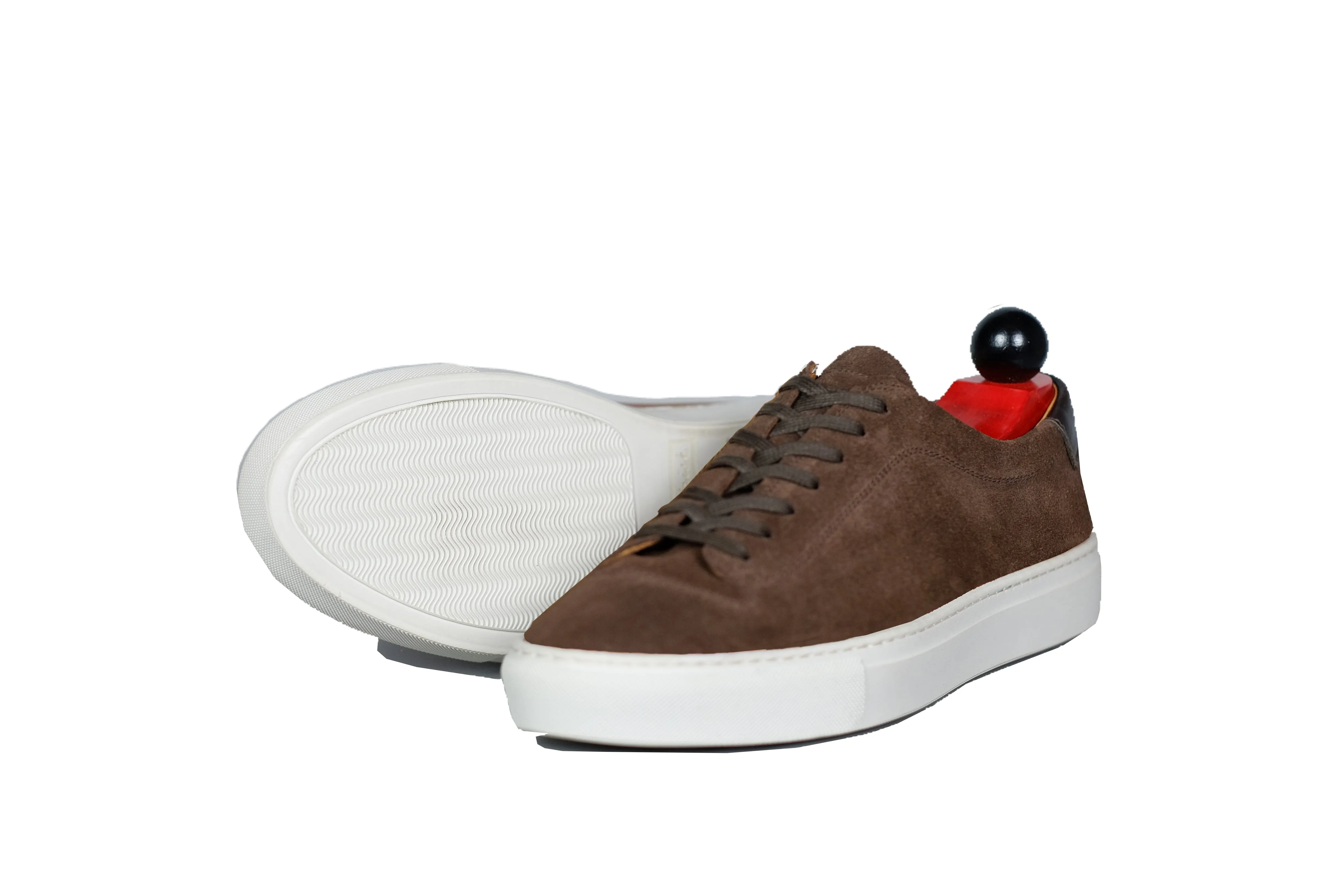 Olympia - MTO - Mocha Suede / White Sole