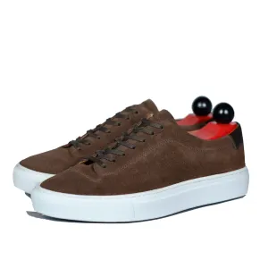 Olympia - MTO - Mocha Suede / White Sole