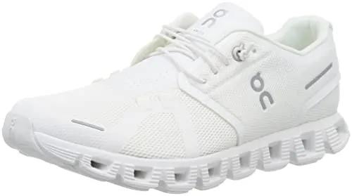 ON Men's Cloud 5 Sneakers, All White Training Shoes