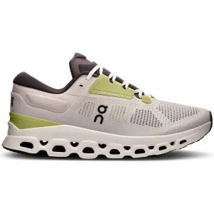 On Men's Cloudstratus 3 Running Shoes Pearl / Ivory