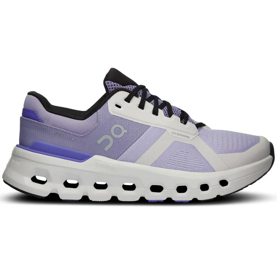 On Women's Cloudrunner 2 Running Shoes Nimbus / Blueberry