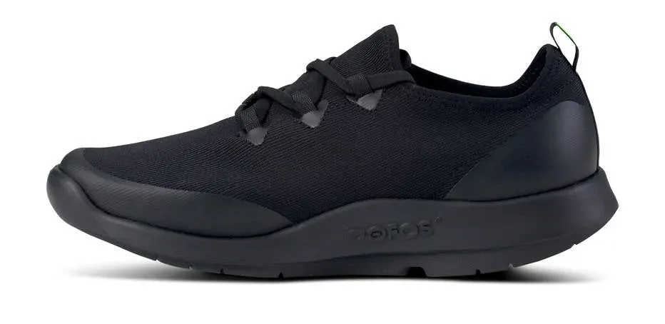 OOFOS Mens OOmg Sport LS Low Shoe Black