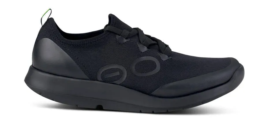 OOFOS Mens OOmg Sport LS Low Shoe Black