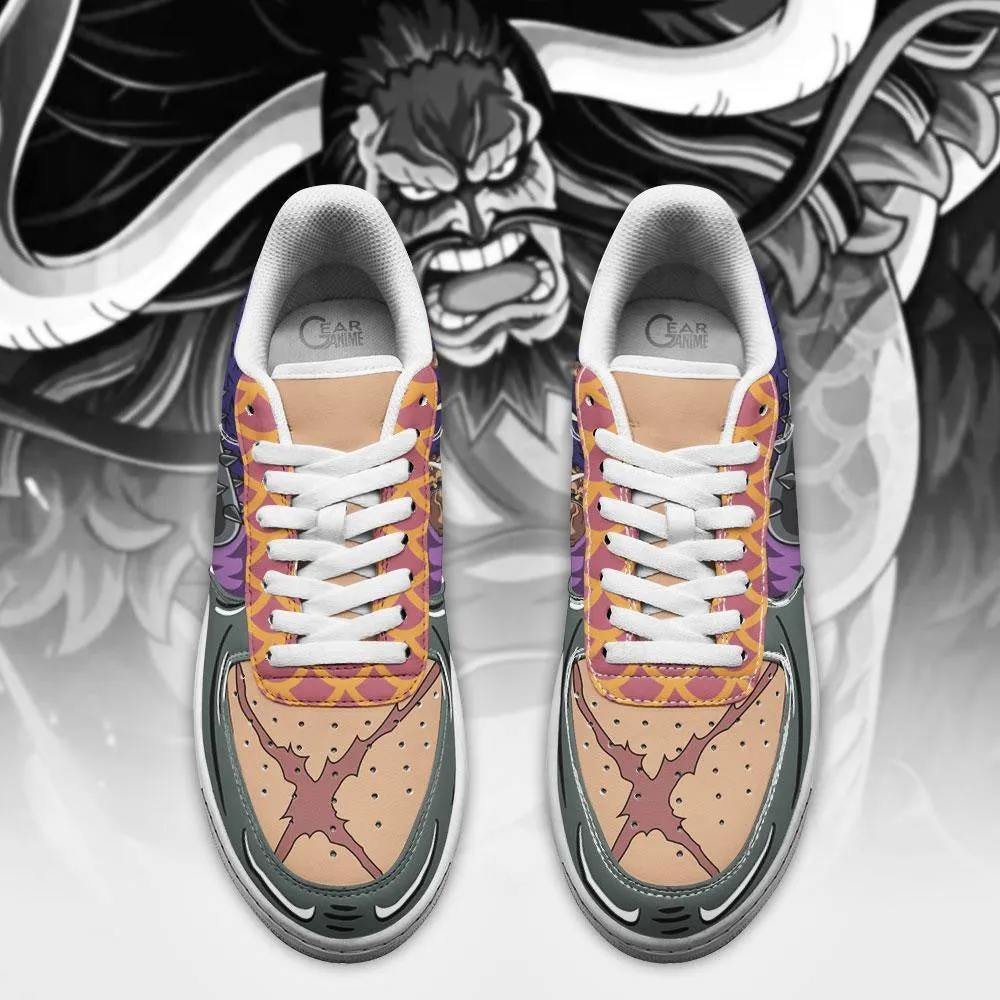 OP Kaido Air Sneakers Custom Anime OP Shoes