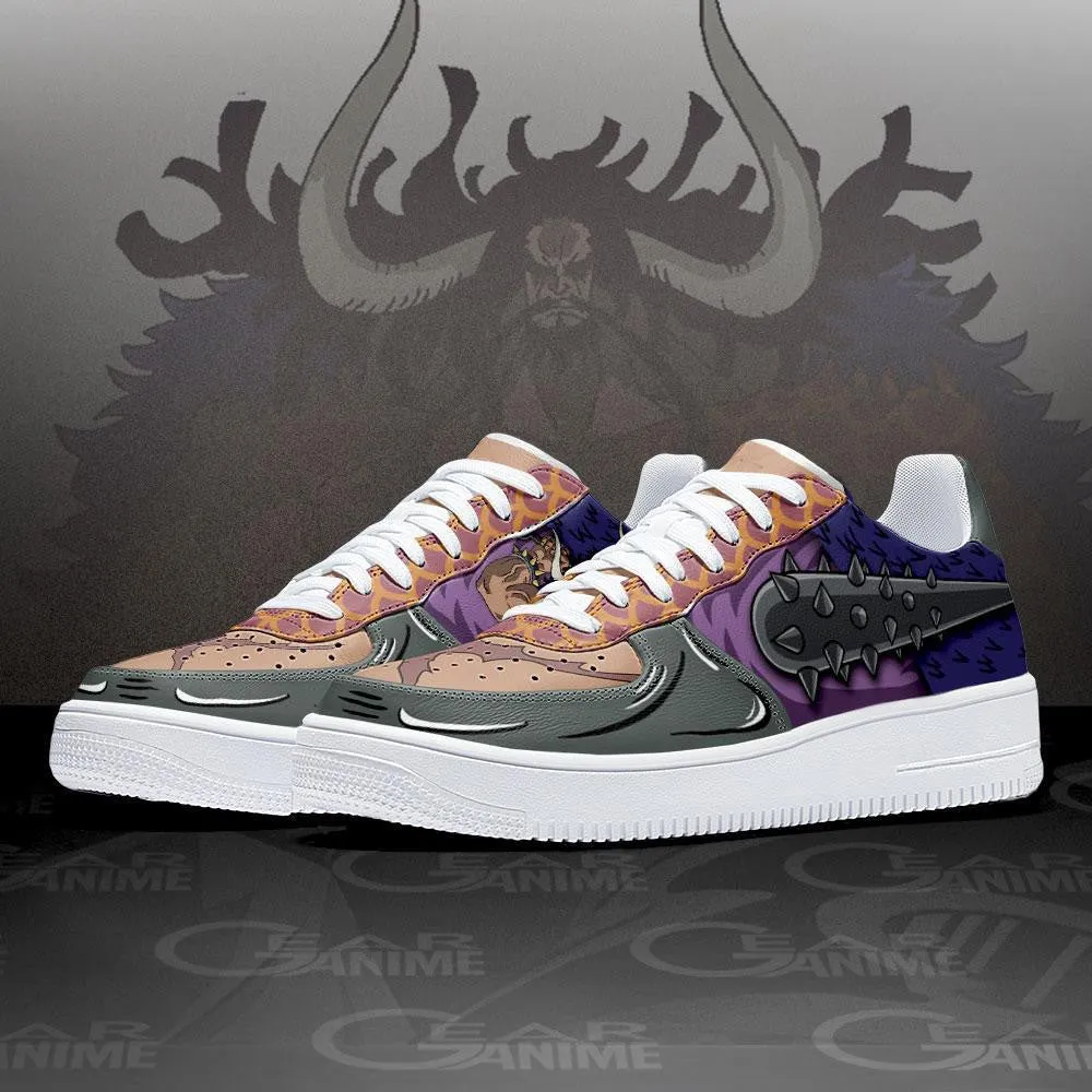 OP Kaido Air Sneakers Custom Anime OP Shoes