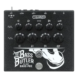 Orange BASS BUTLER Bi-amp bass preamp pedal