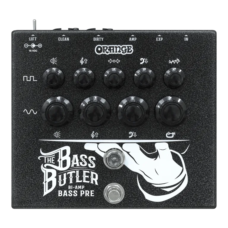 Orange BASS BUTLER Bi-amp bass preamp pedal