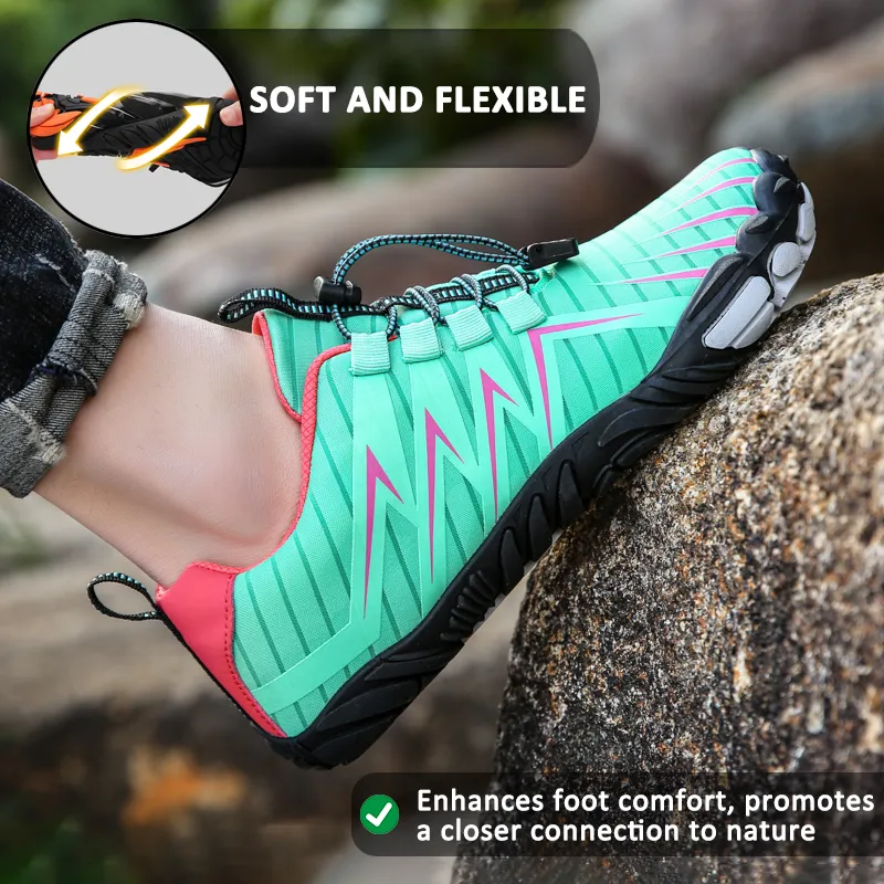 Outdoor Five-finger Mountaineering Breathable Hiking Shoes Skiing, Climbing, Running, River Pursuit Water Shoes, Healthy Comfortable Barefoot Shoes (Unisex)