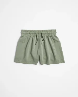 popular  Casual Knit Short - Khaki