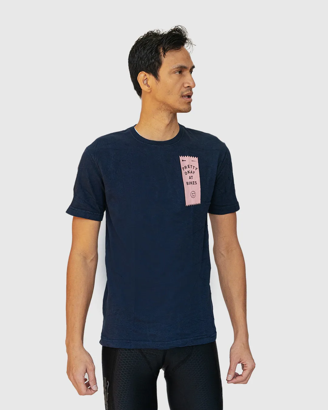 Pretty Okay at Bikes® Ribbon Tee Shirt