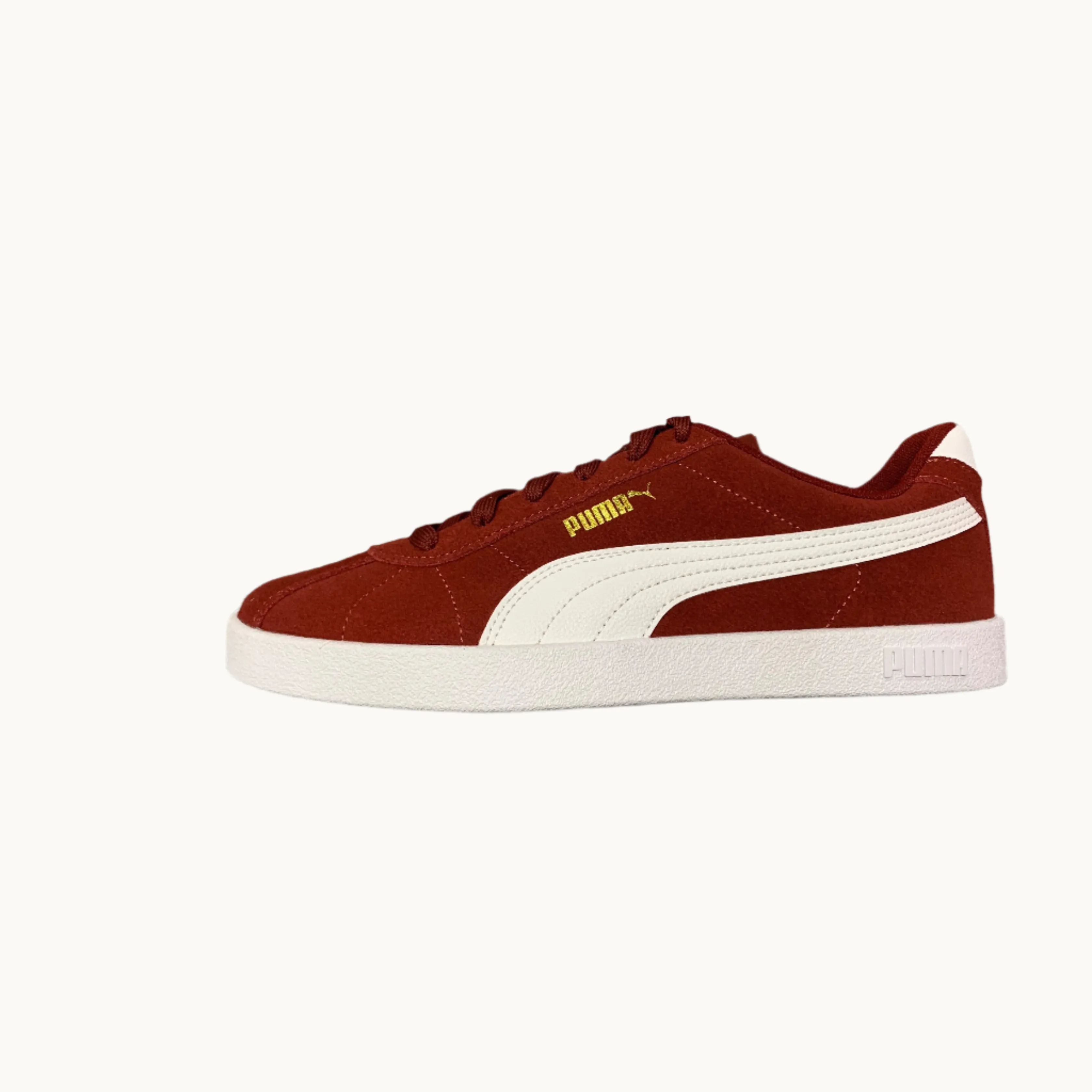 Puma Club 11 Men's Casual Shoe -Intense Red/White