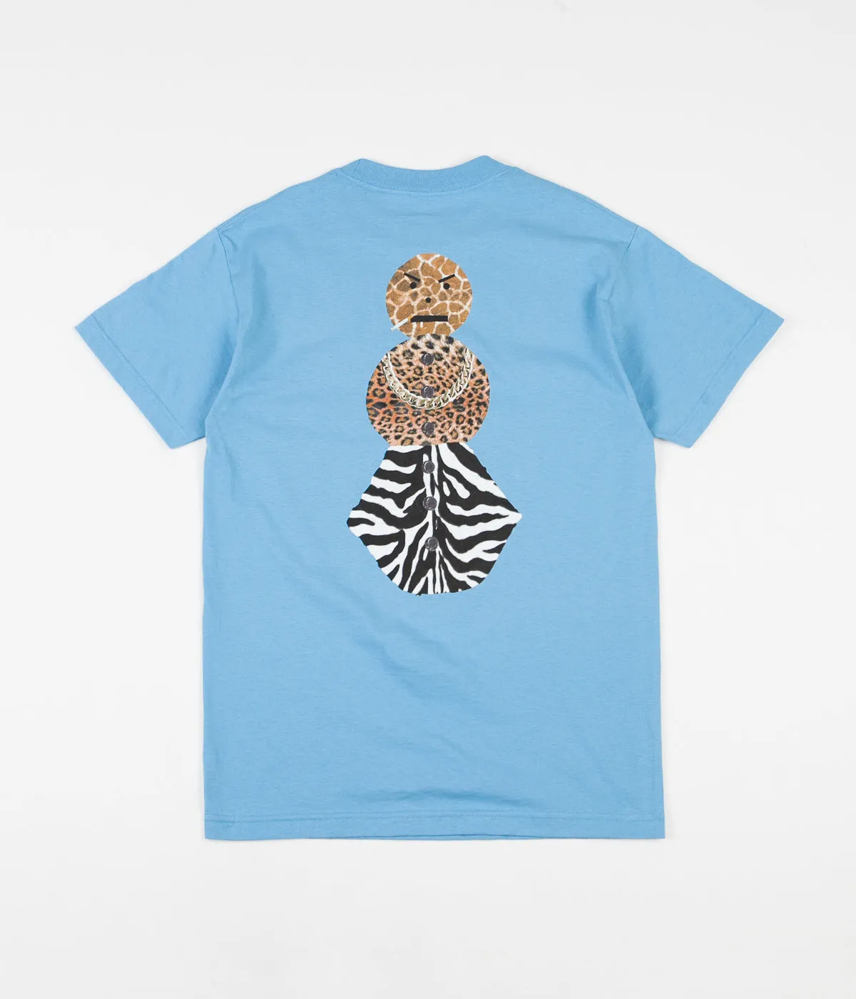 Quartersnacks Safari Snackman Charity T-Shirt - Carolina Blue