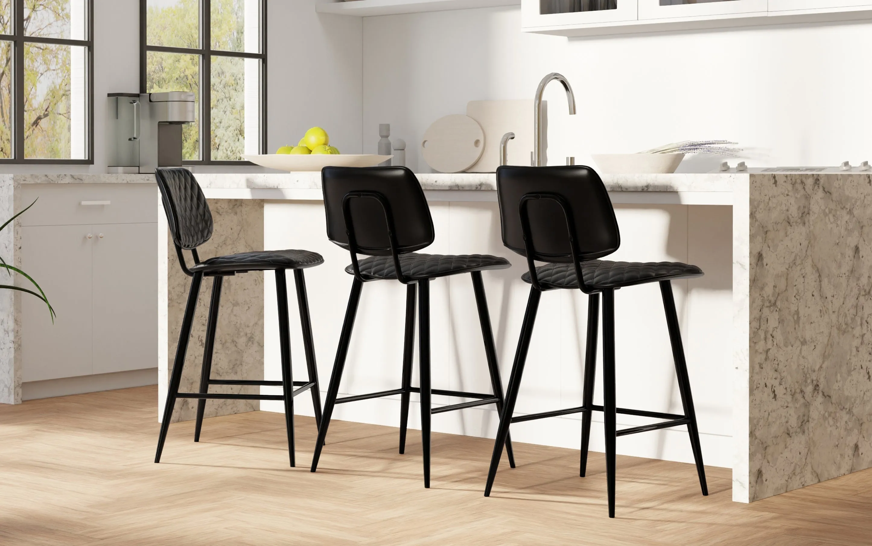 Raya Counter Height Stool (Set of 2)