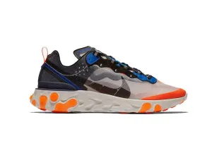 React Element '87 Blue Orange Men's Training Running Shoe