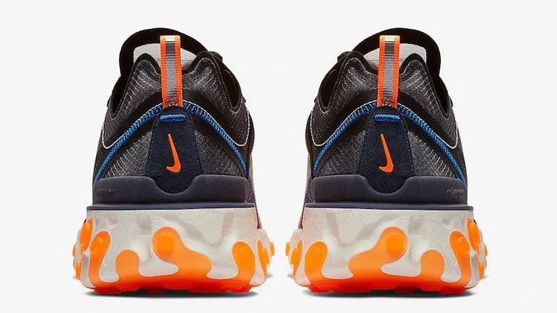 React Element '87 Blue Orange Men's Training Running Shoe