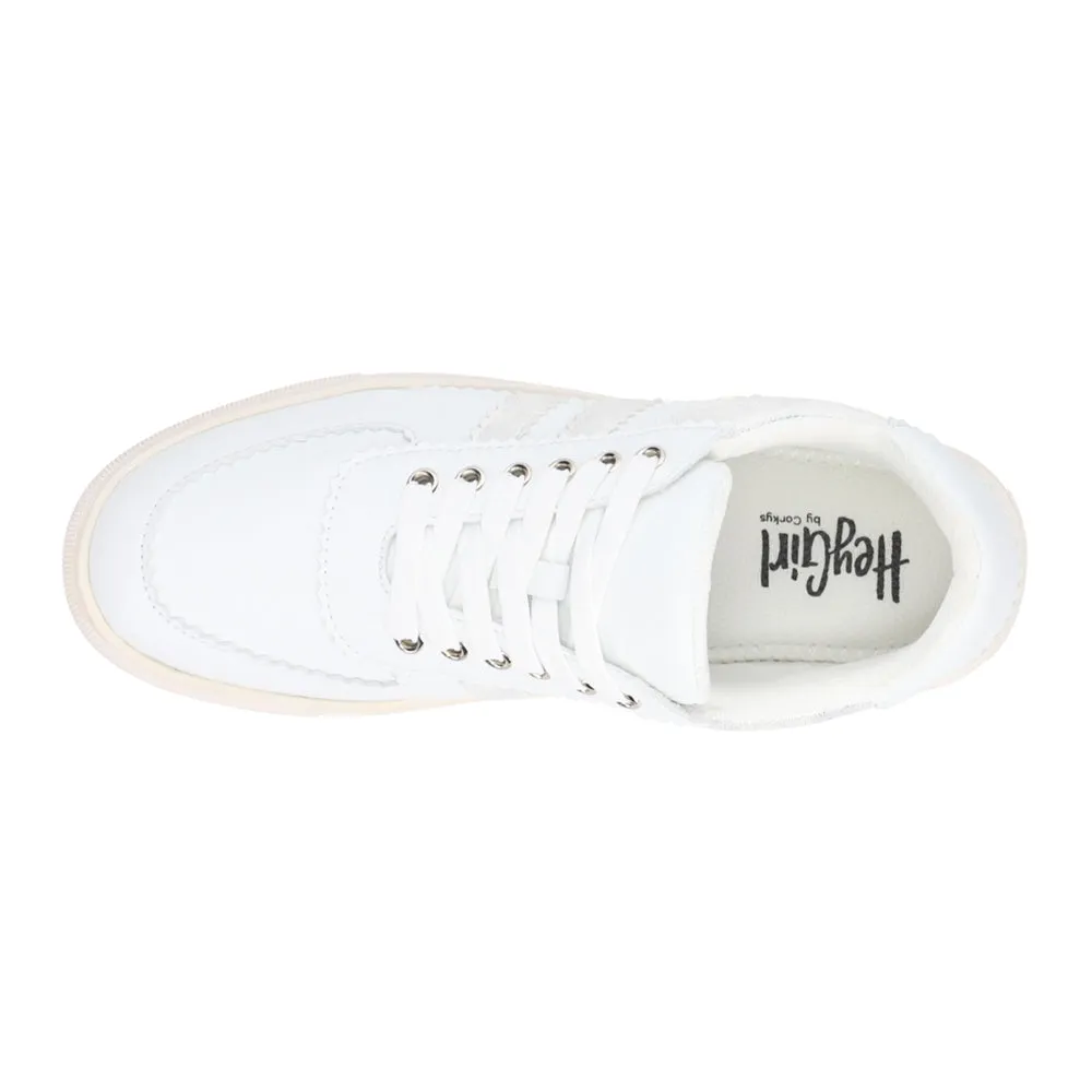 Rizz Metallic Lace Up Sneakers