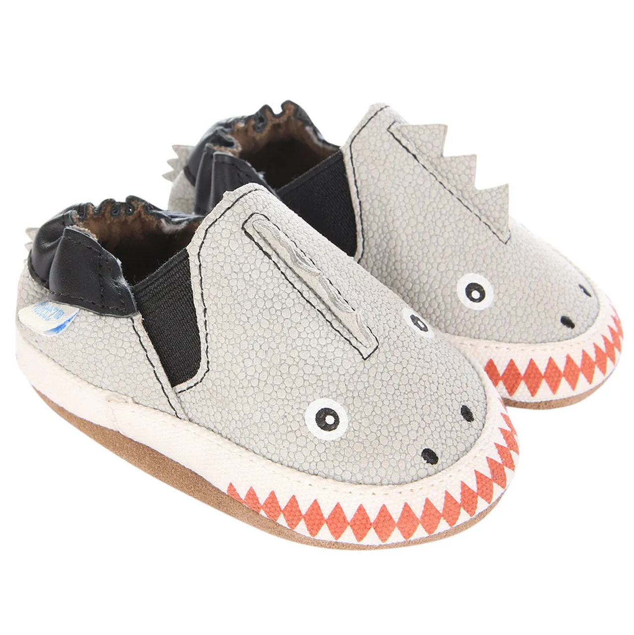 Robeez Dino Dan Pale Grey