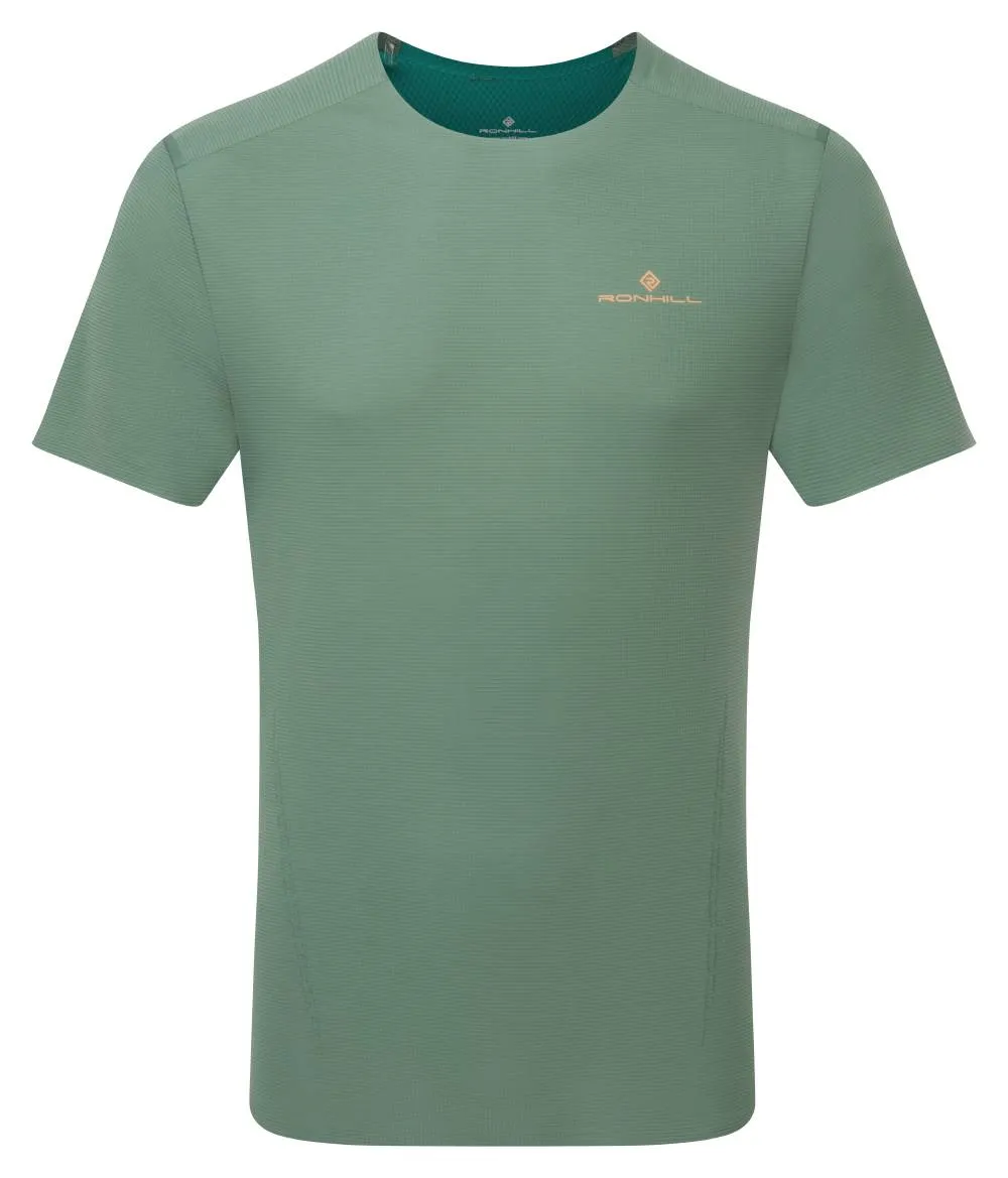 Ronhill Tech Race Short Sleeve Tee (Men's) - Dark Sage/Deep Teal