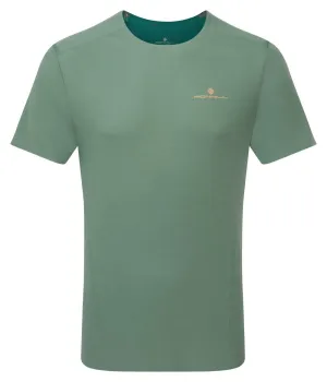 Ronhill Tech Race Short Sleeve Tee (Men's) - Dark Sage/Deep Teal