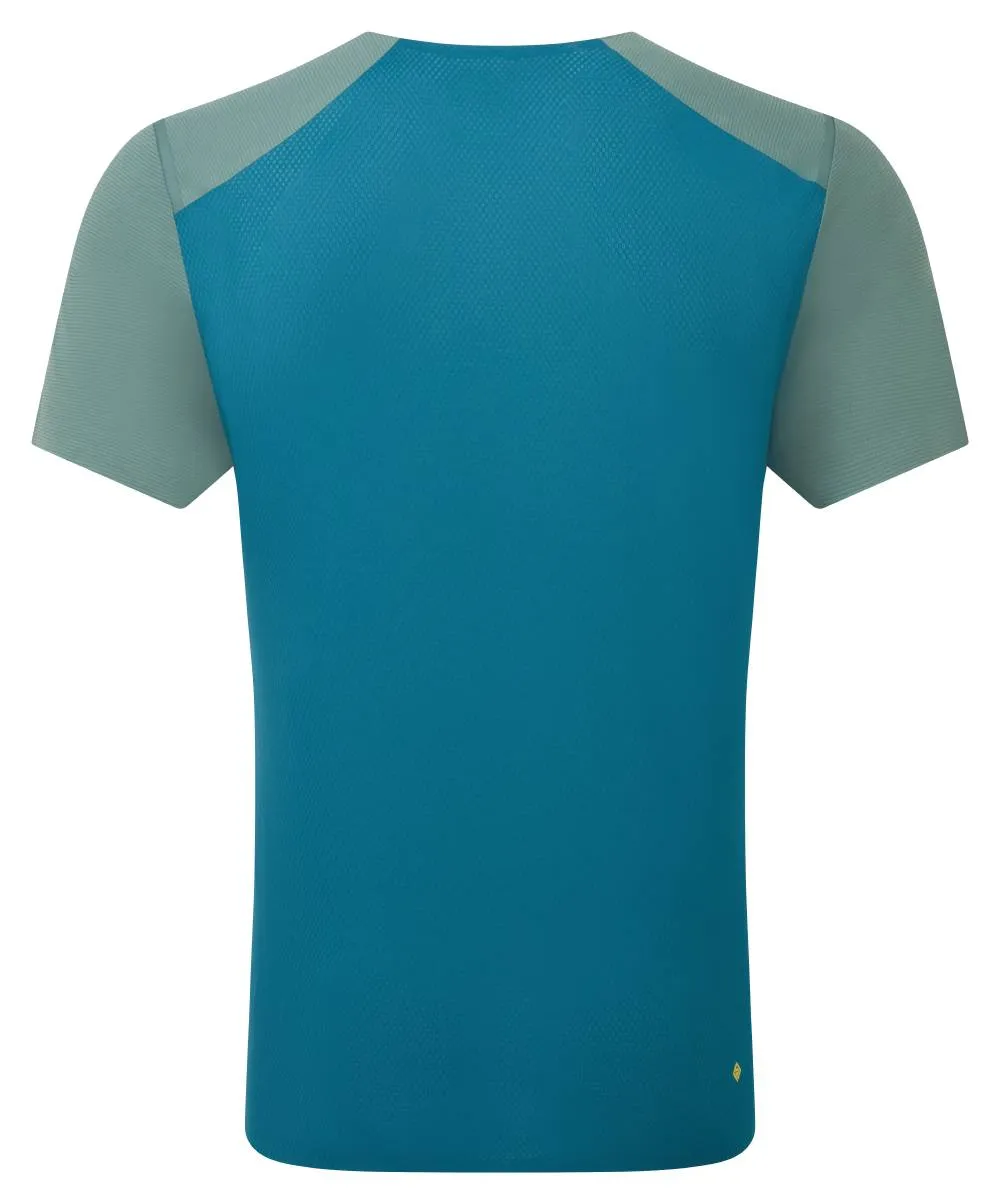 Ronhill Tech Race Short Sleeve Tee (Men's) - Dark Sage/Deep Teal