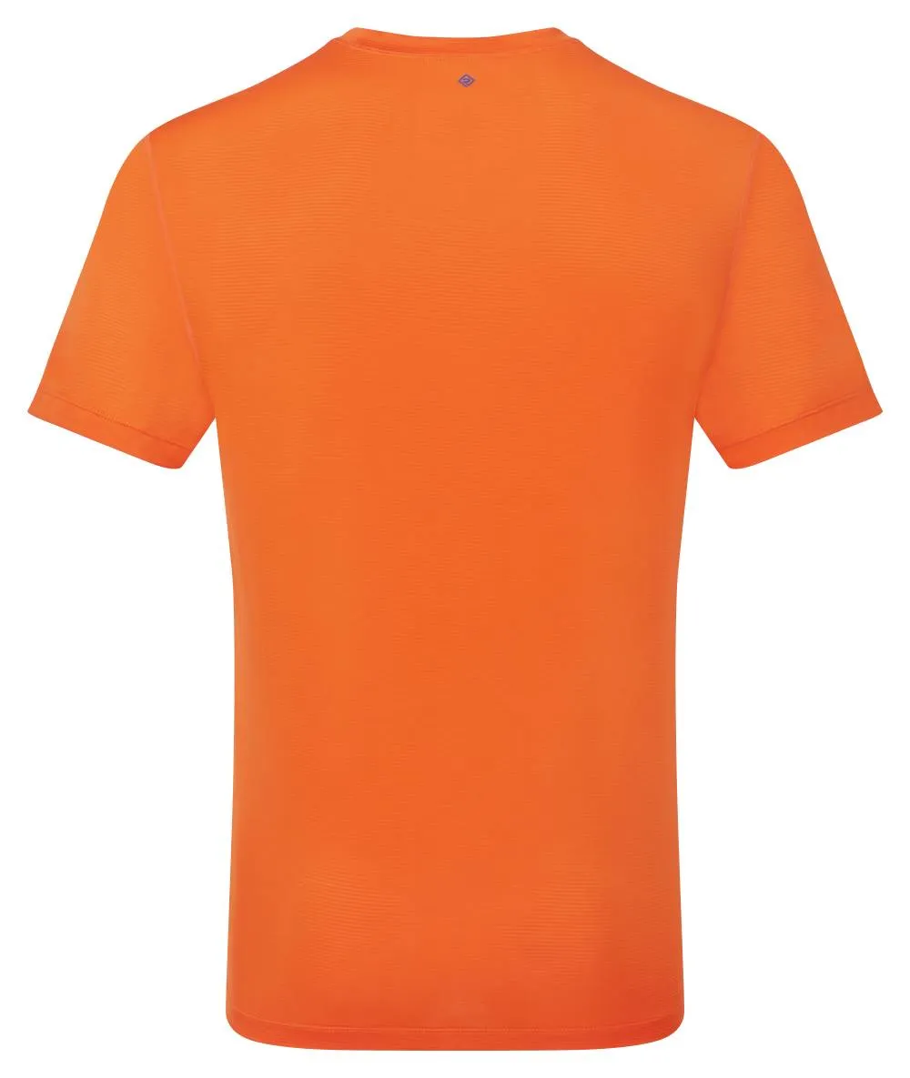 Ronhill Tech Short Sleeve Tee (Men's) - Legion/Fluo Orange