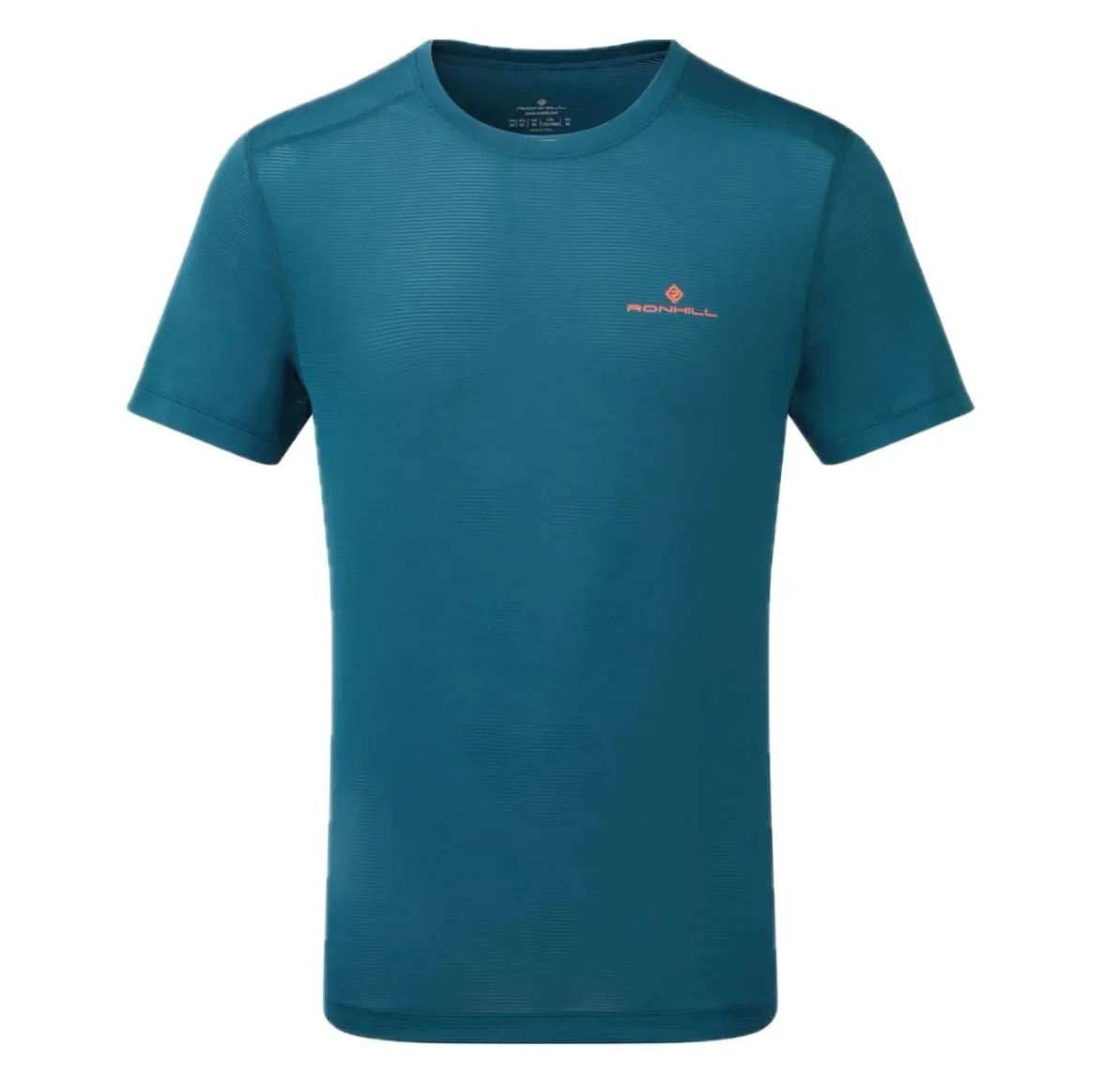 Ronhill Tech Short Sleeve Tee (Men's) - Legion/Fluo Orange