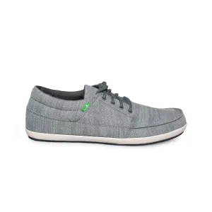 Sanuk TKO Vintage Slub Charcoal Shoes