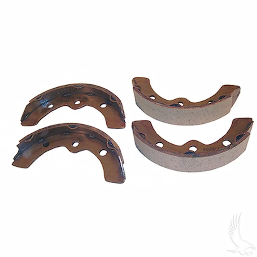 Set of 4 Brake Shoes For EZGO (Years 1982-1986) / Club Car (Years 1981-1994) / Yamaha Gas 2 Cycle (Years 1978-1981)